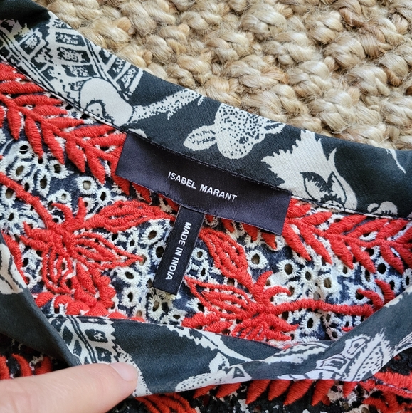 Isabel Marant Eyelet Lace Shirt - Picture 6 of 10